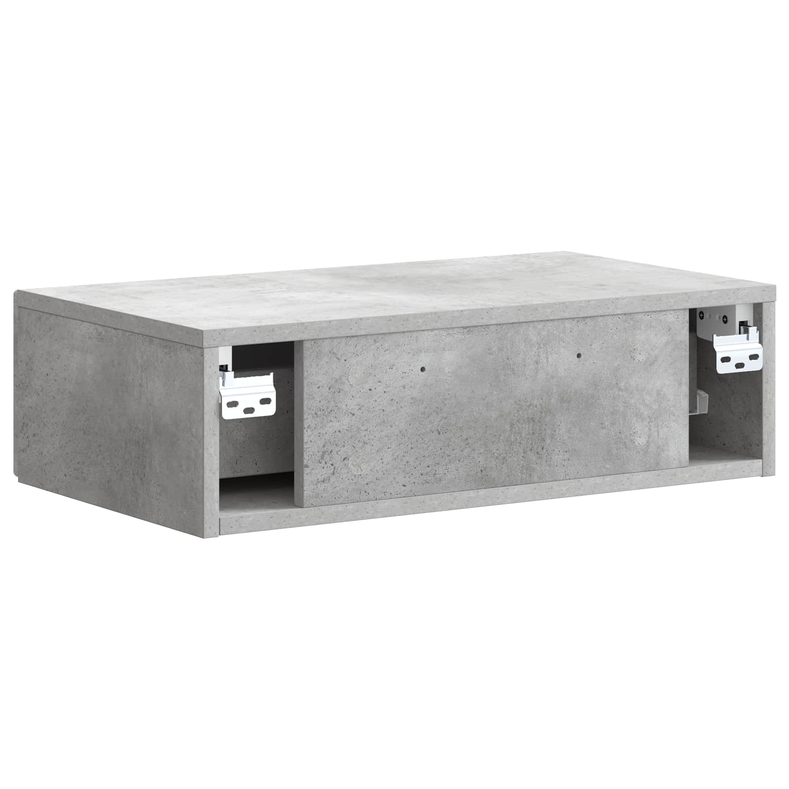 Stolna montirana na zid Betonska siva 59 x 34,5 x 17 cm