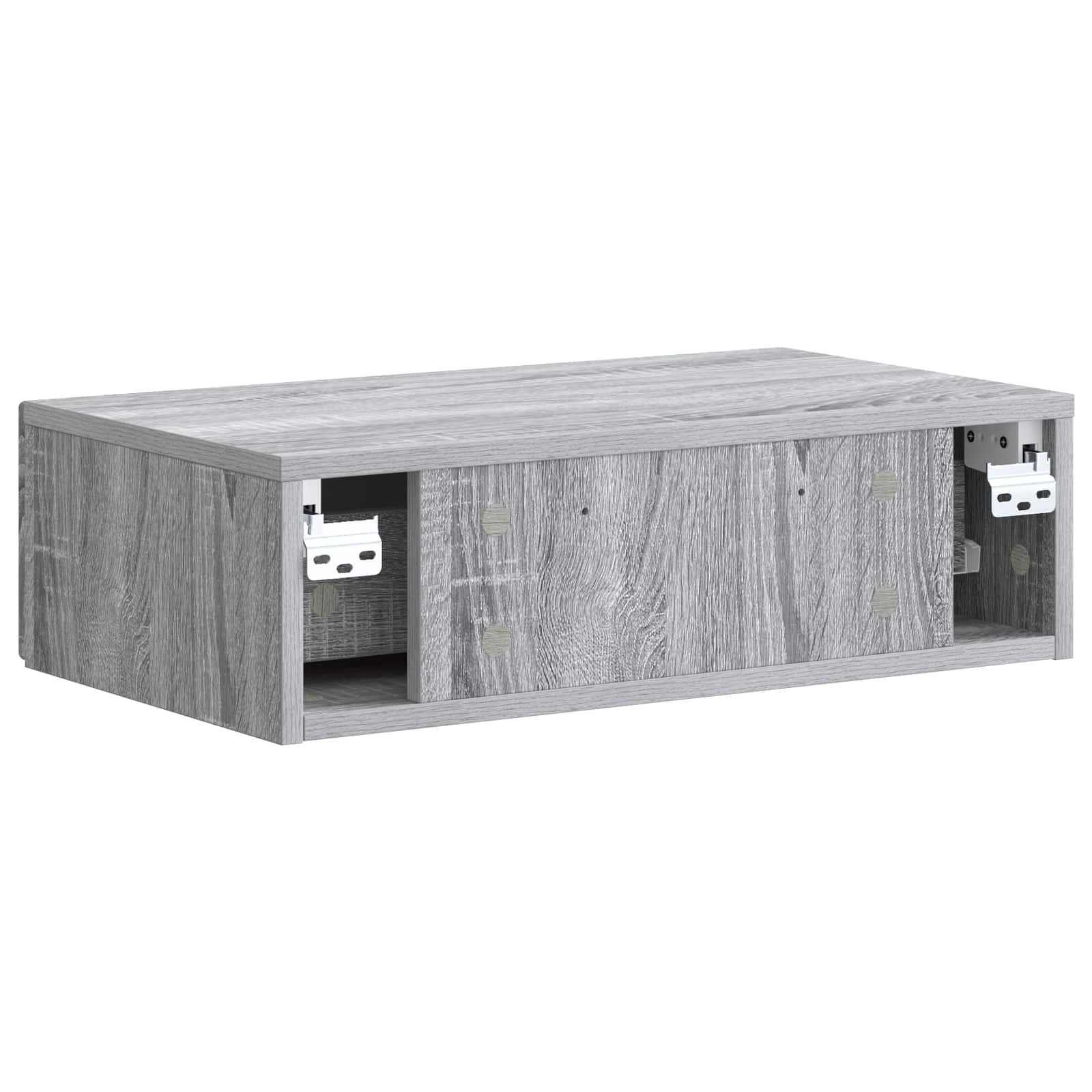 Stolna montirana na zid Siva sonoma 59 x 34,5 x 17 cm