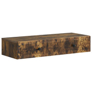 Stolna montirana na zid Dimljeni hrast 87,5 x 34,5 x 17 cm