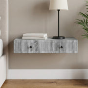 Stolna montirana na zid Siva sonoma 87,5 x 34,5 x 17 cm