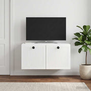 TV ormar za zid Zidne Bijela visokog sjaja 59,5 x 41 x 30 cm