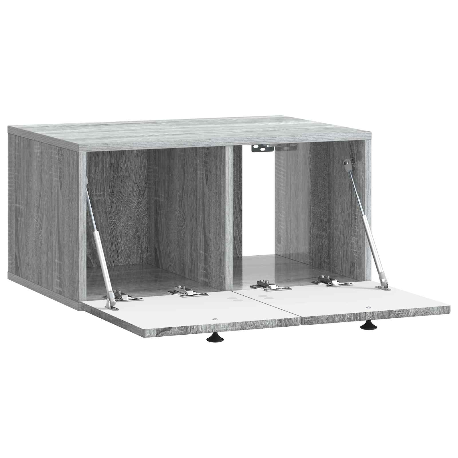 TV ormar za zid Siva sonoma 59,5 x 41 x 30 cm Konstruirano drvo