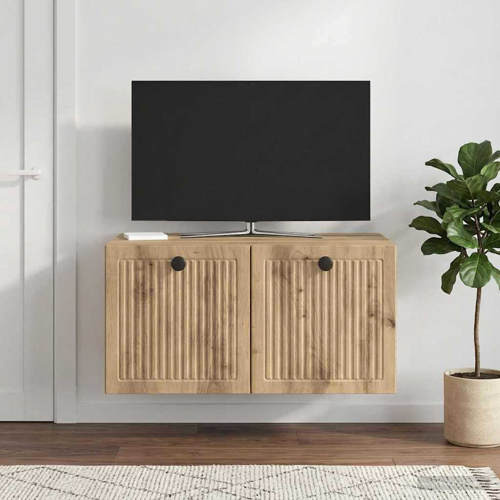 TV ormar za zid 59,5 x 41 x 30 cm Hrast artisan