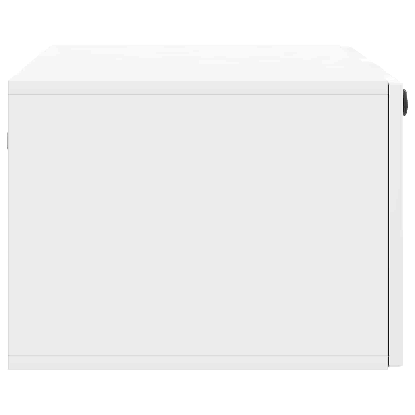 TV ormar za zid Zidne Bijela visokog sjaja 78,5 x 41 x 30 cm