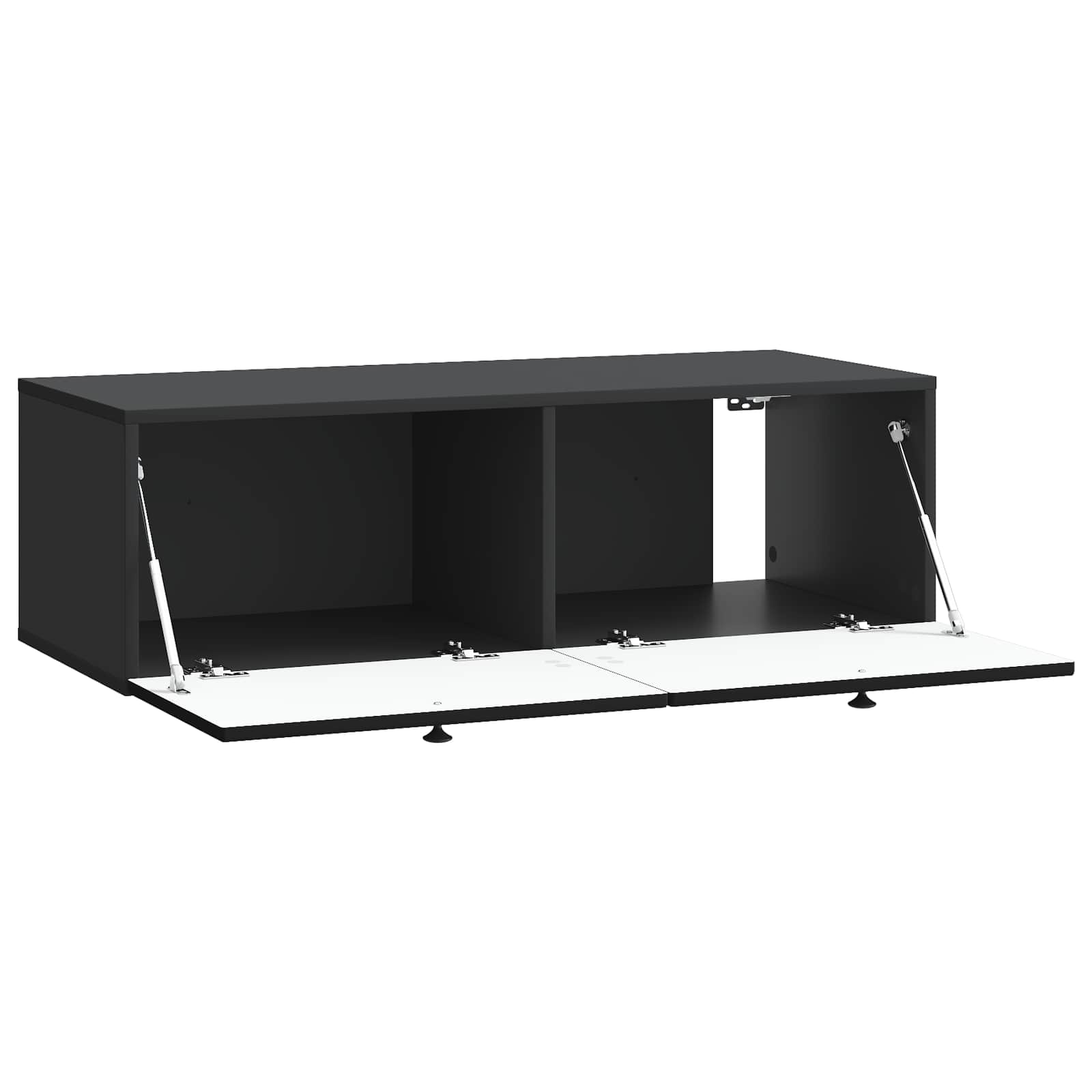 TV ormar za zid Zidne Crna 98 x 41 x 30 cm Konstruirano drvo
