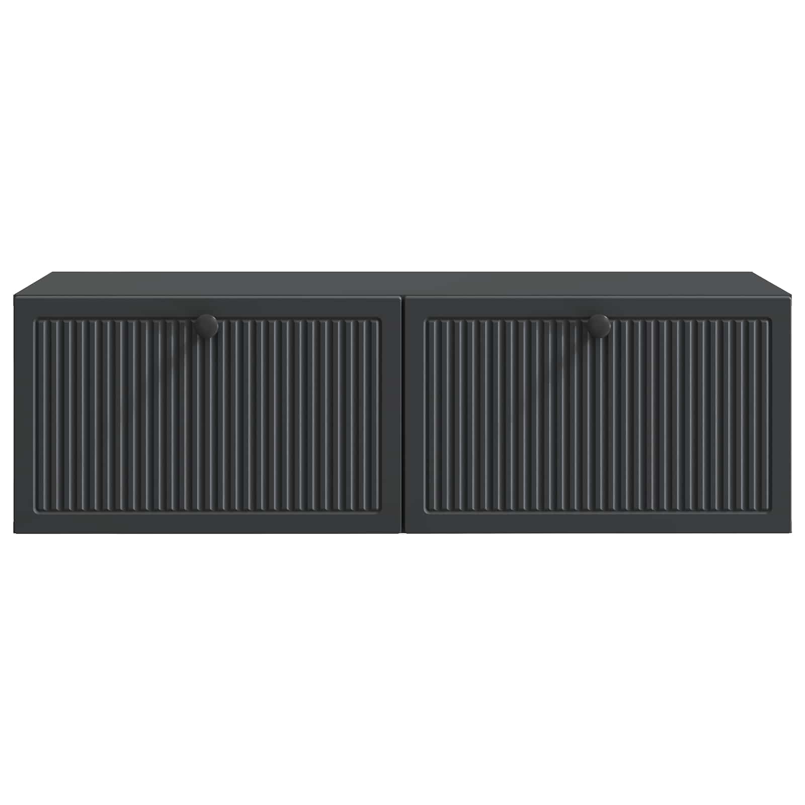 TV ormar za zid Zidne Crna 98 x 41 x 30 cm Konstruirano drvo