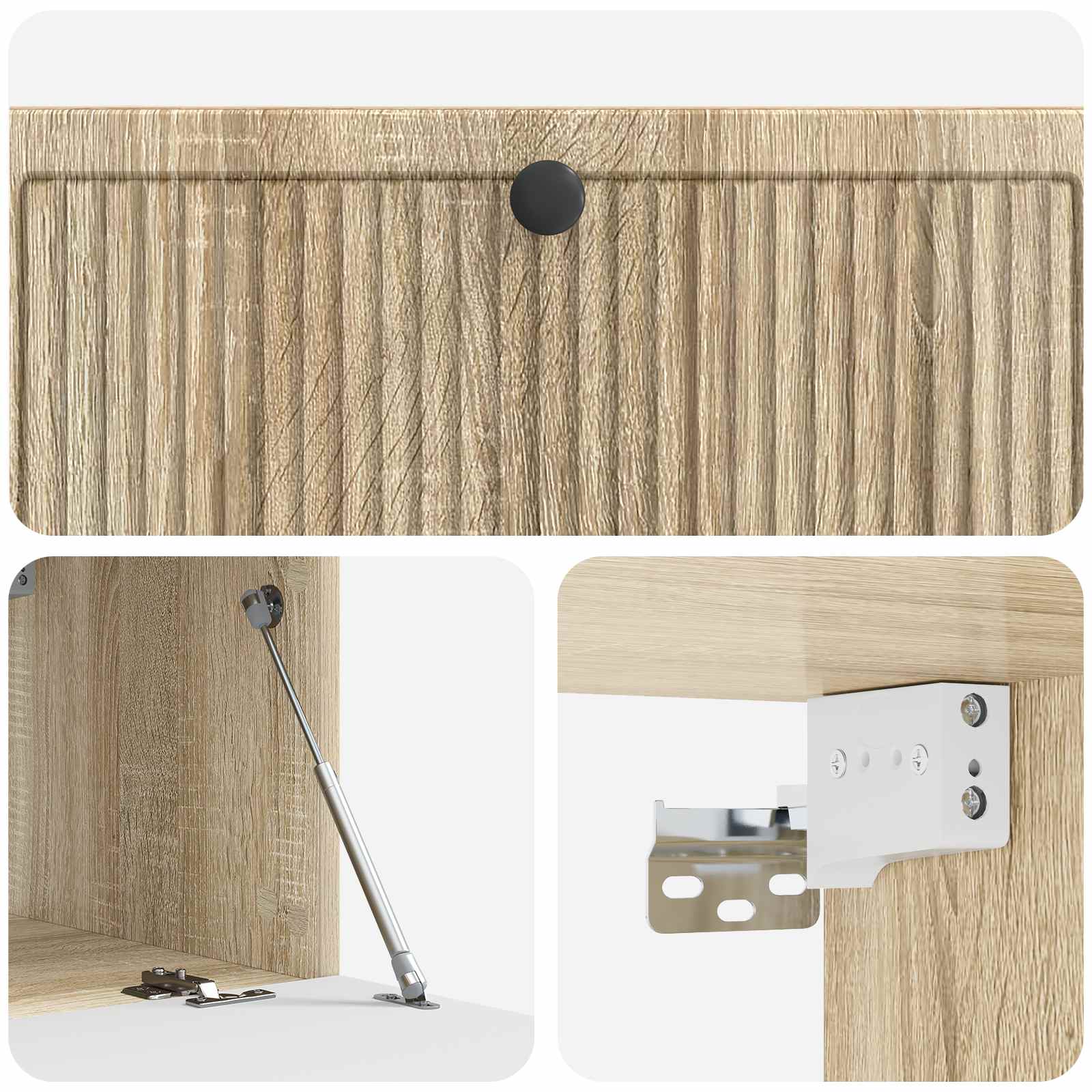 TV ormar za zid Hrast sonoma 98 x 41 x 30 cm Konstruirano drvo