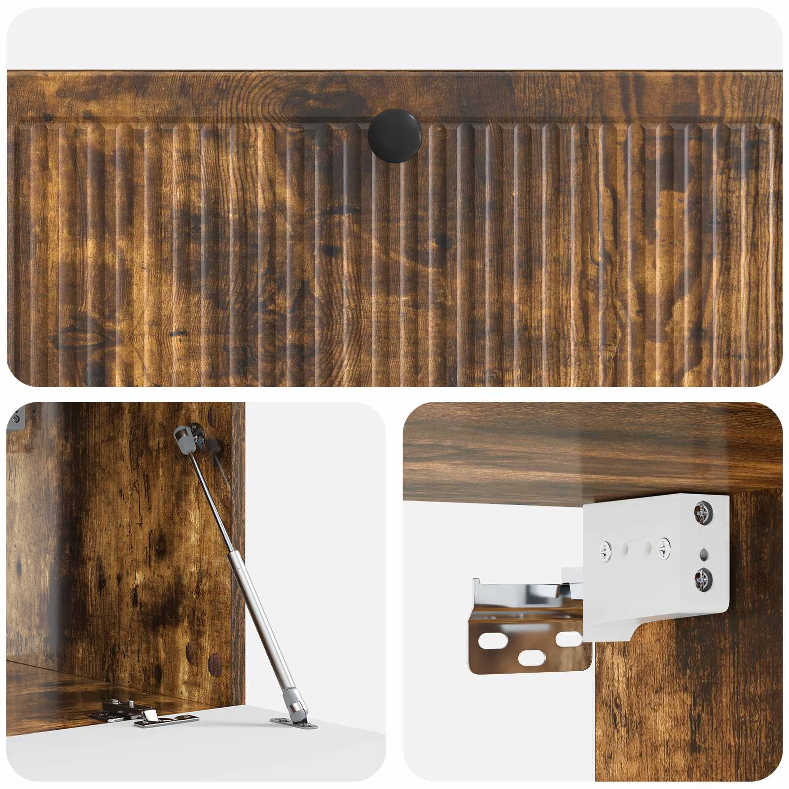 TV ormar za zid Zidne Dimljeni hrast 98 x 41 x 30 cm