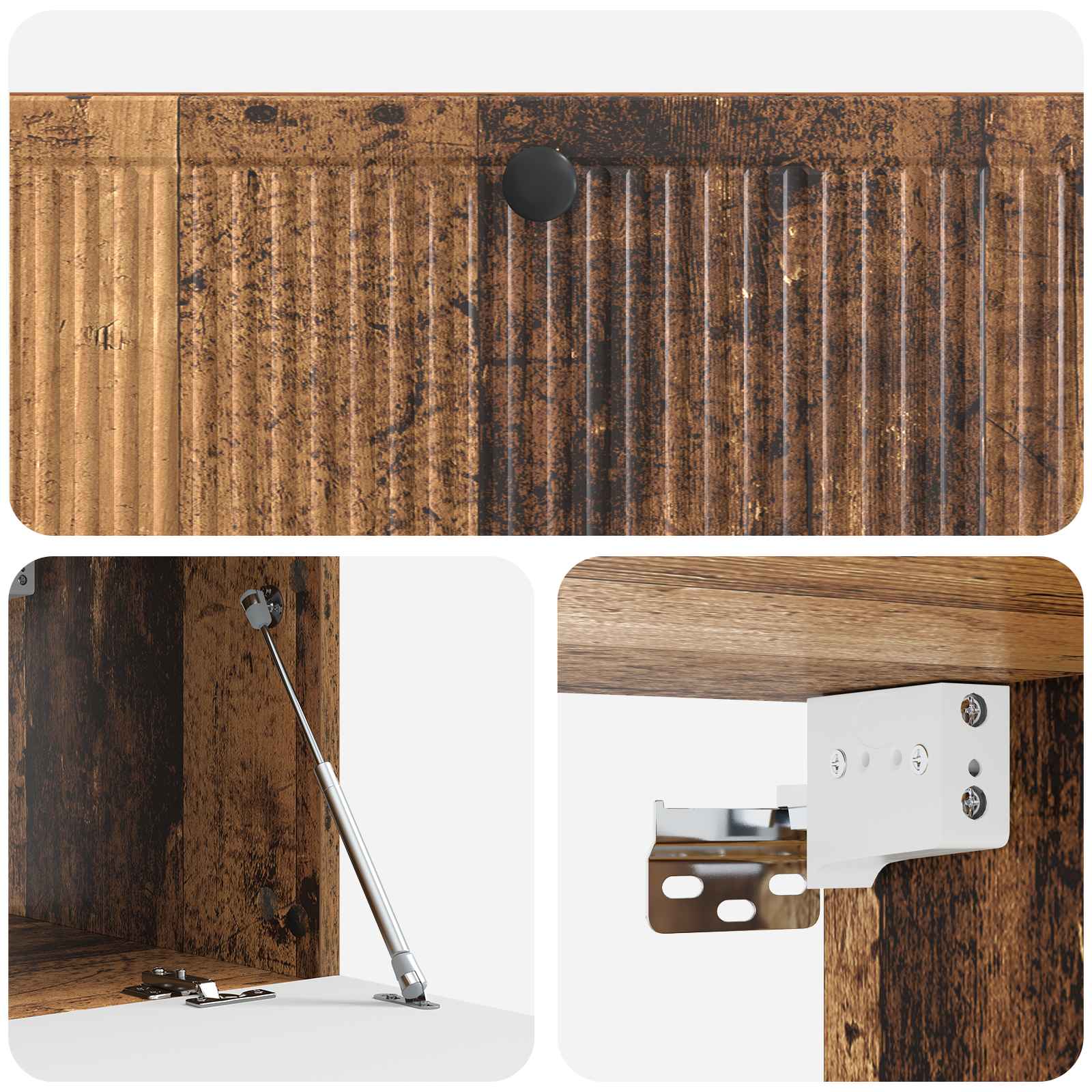 TV ormar za zid Staro drvo 98 x 41 x 30 cm Konstruirano drvo