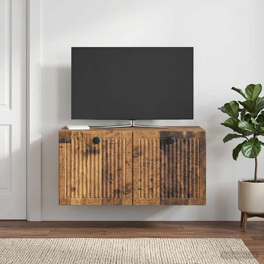 TV ormar za zid Staro drvo 59,5 x 31 x 30 cm Konstruirano drvo