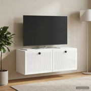 TV ormar za zid Zidne Bijela visokog sjaja 78,5 x 31 x 30 cm