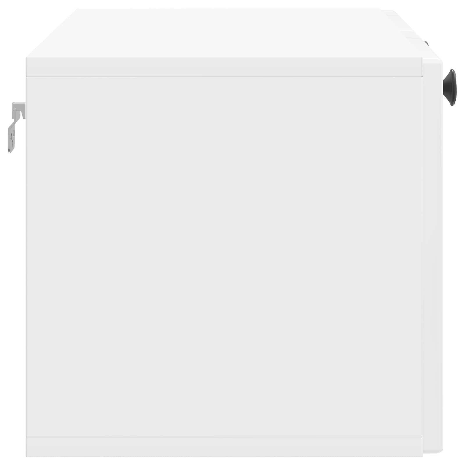 TV ormar za zid Zidne Bijela visokog sjaja 78,5 x 31 x 30 cm