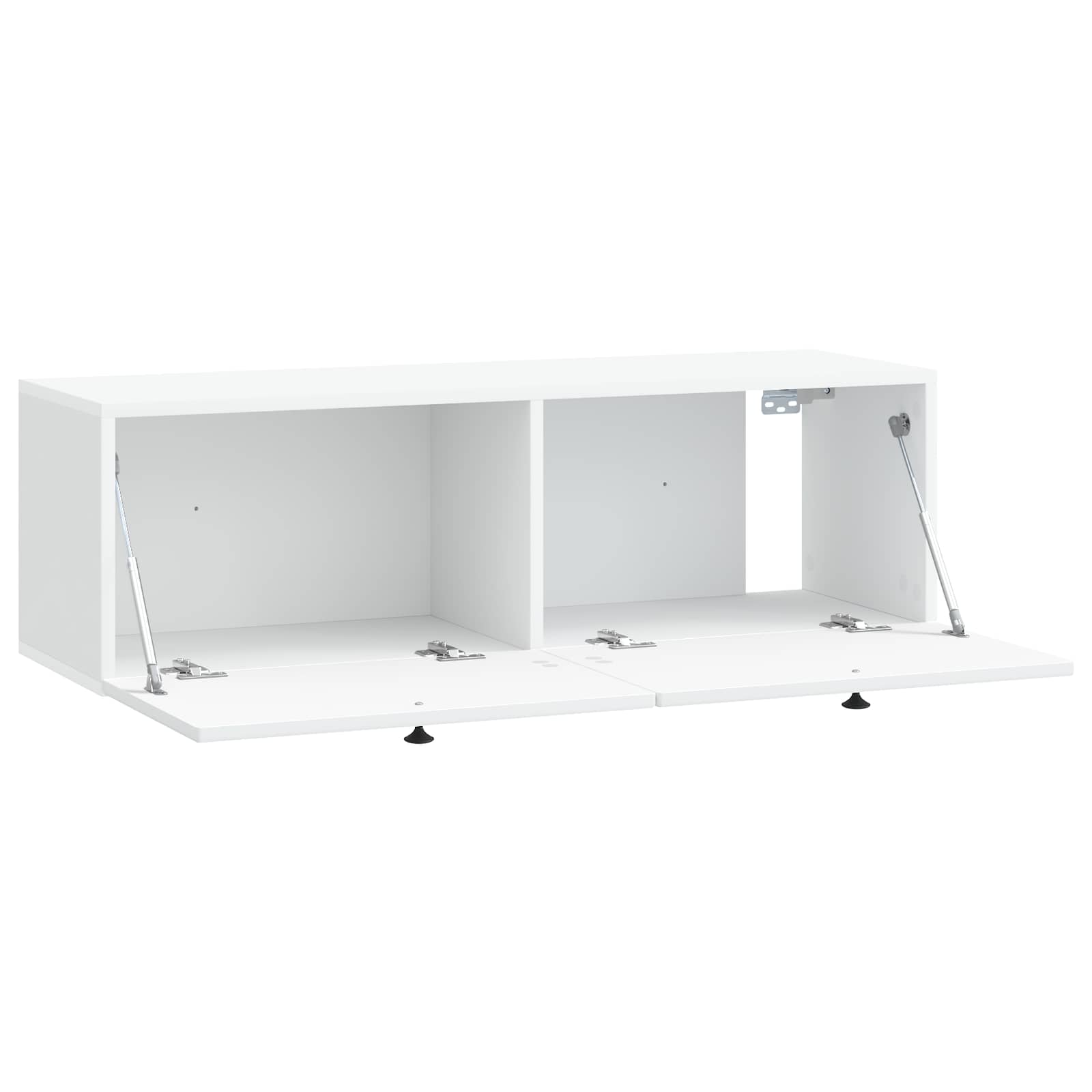 TV ormar za zid Zidne Bijela 98 x 31 x 30 cm Konstruirano drvo