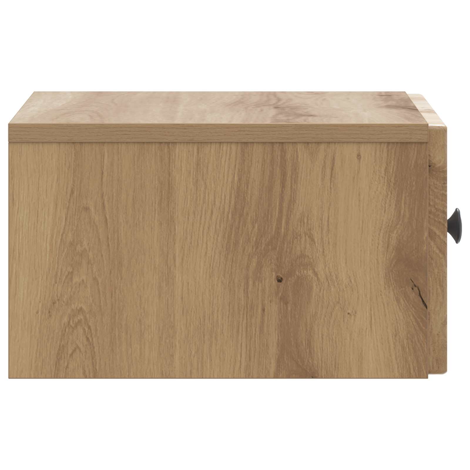 Noćni ormarić za montažu na zid s ladicama 2 pcs Hrast artisan