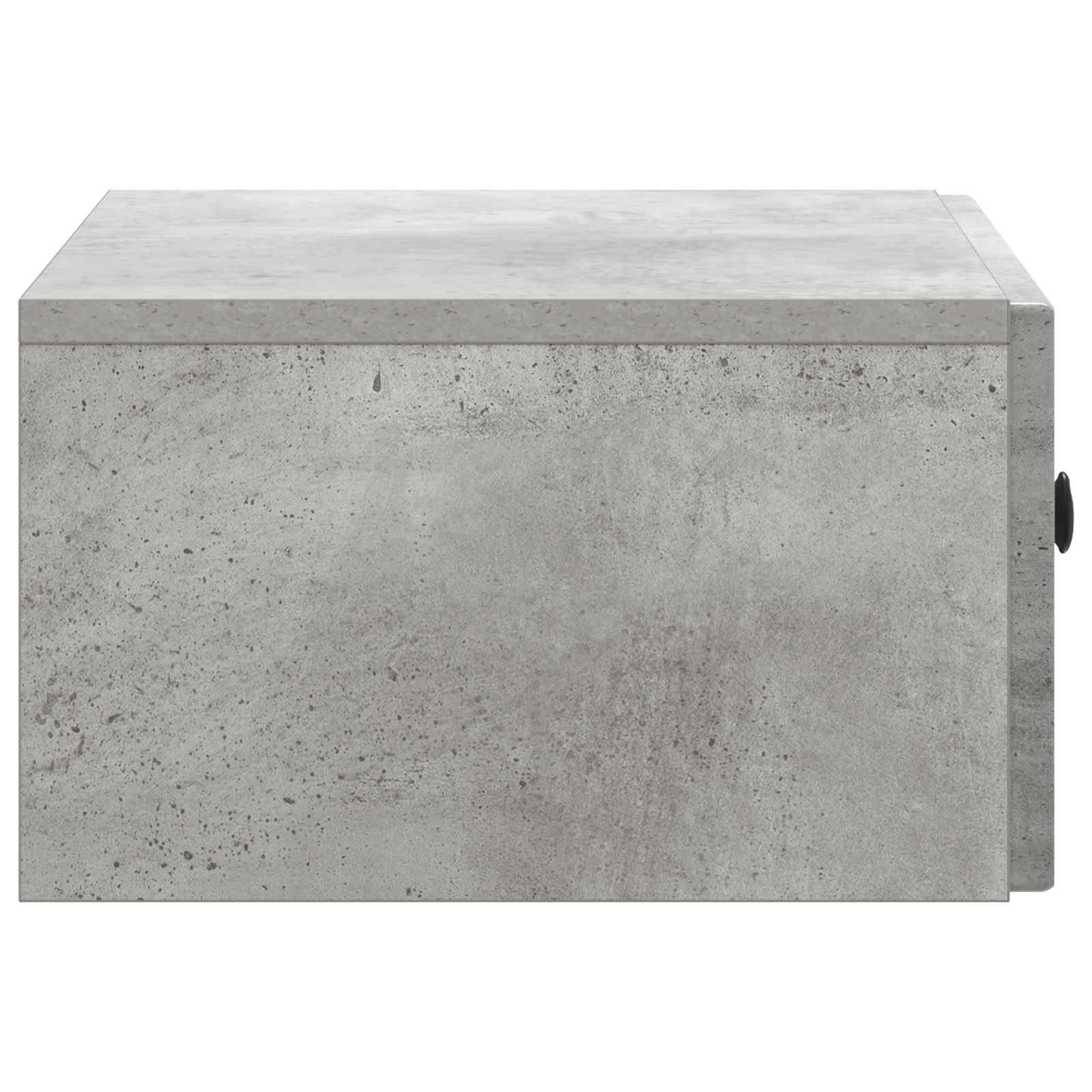 Noćni ormarić za montažu na zid Betonska siva 49 x 34,5 x 20 cm