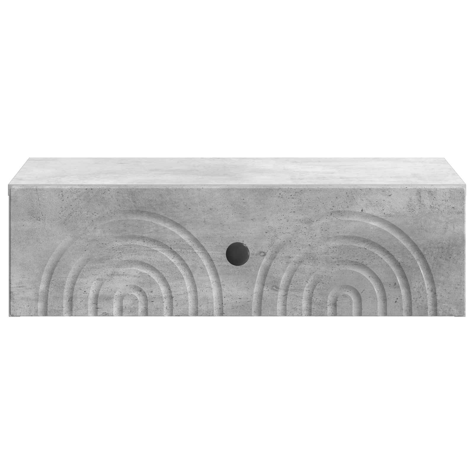Stolna montirana na zid Betonska siva 59 x 34,5 x 17 cm