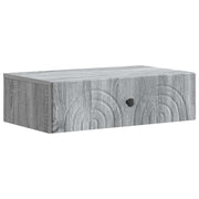 Stolna montirana na zid Siva sonoma 59 x 34,5 x 17 cm