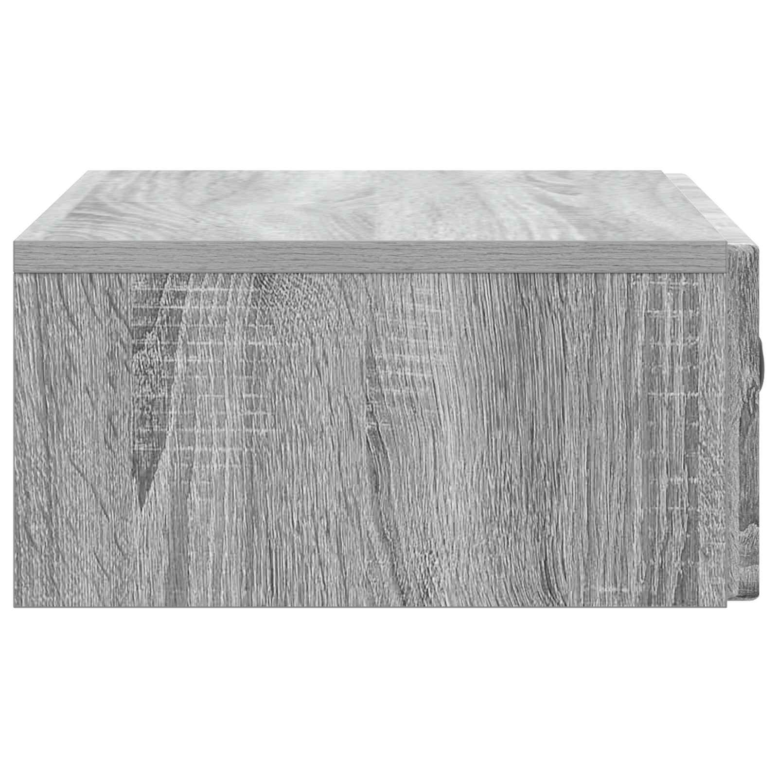 Stolna montirana na zid Siva sonoma 59 x 34,5 x 17 cm