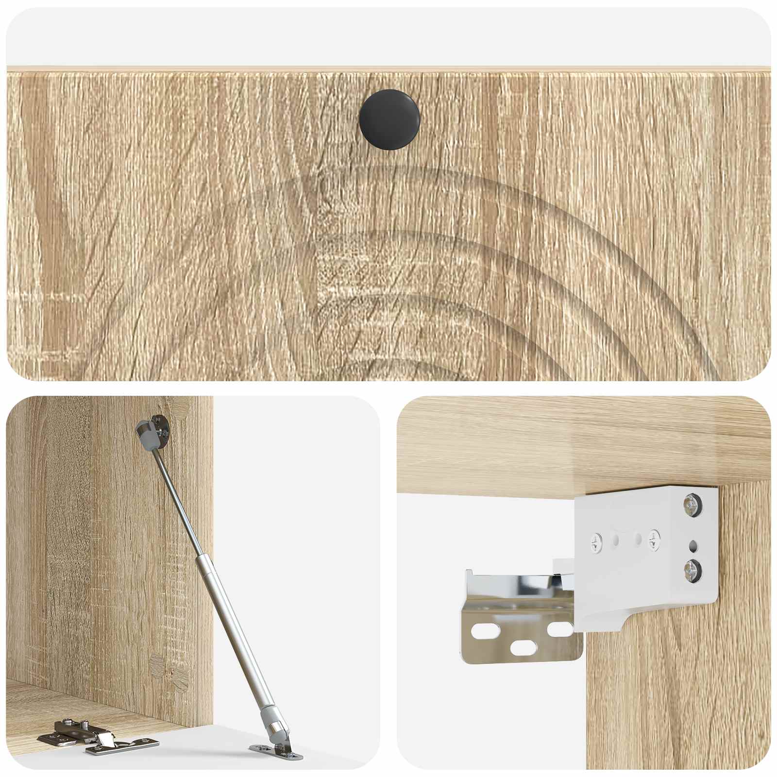 TV ormar za zid Hrast sonoma 98 x 41 x 30 cm Konstruirano drvo