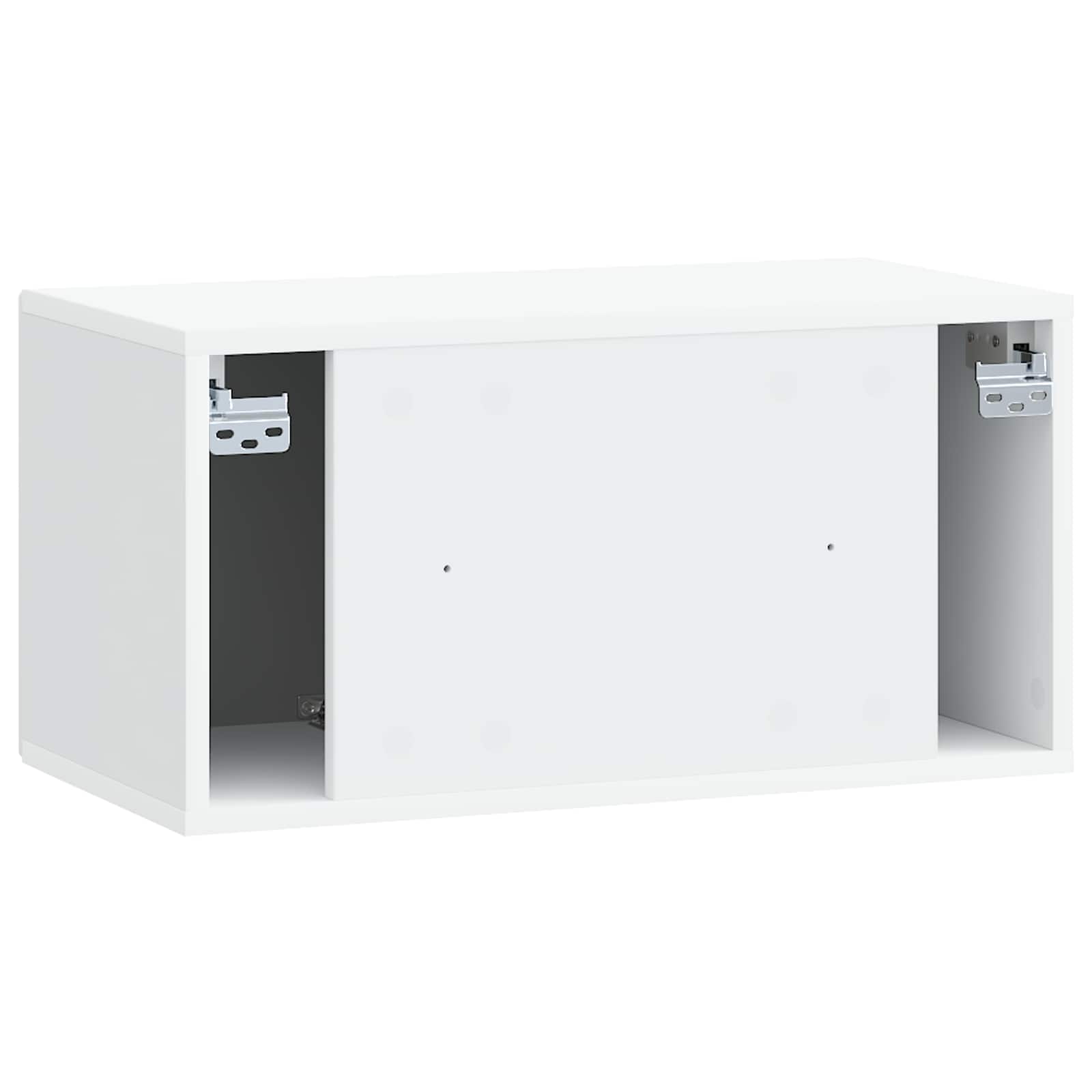 TV ormar za zid Bijela 59,5 x 31 x 30 cm Konstruirano drvo