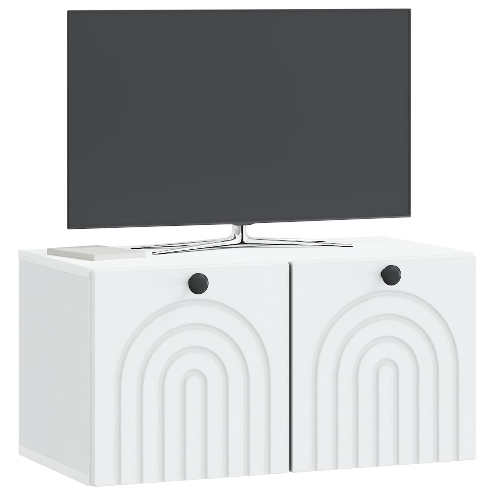TV ormar za zid Bijela 59,5 x 31 x 30 cm Konstruirano drvo