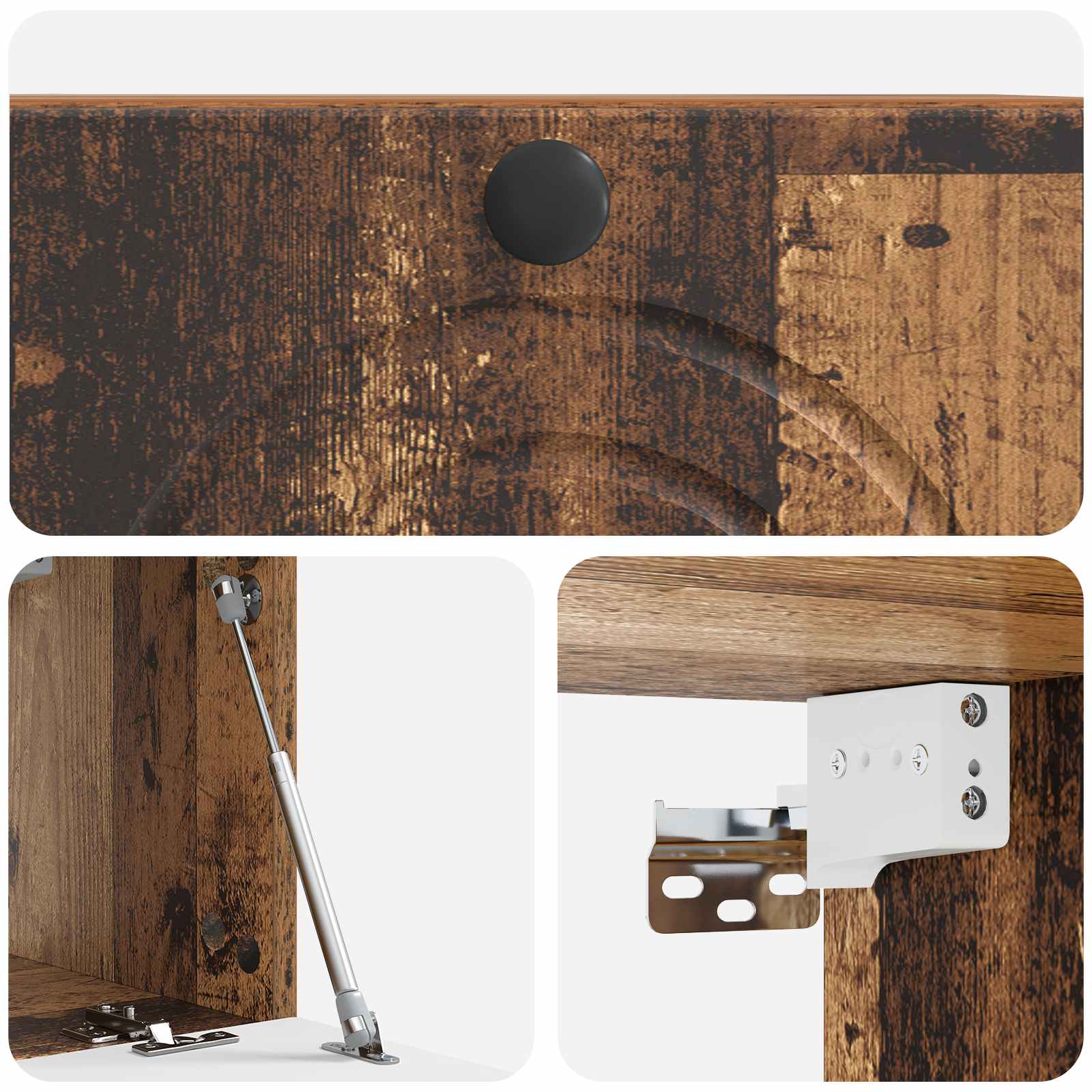 TV ormar za zid Staro drvo 59,5 x 31 x 30 cm Konstruirano drvo