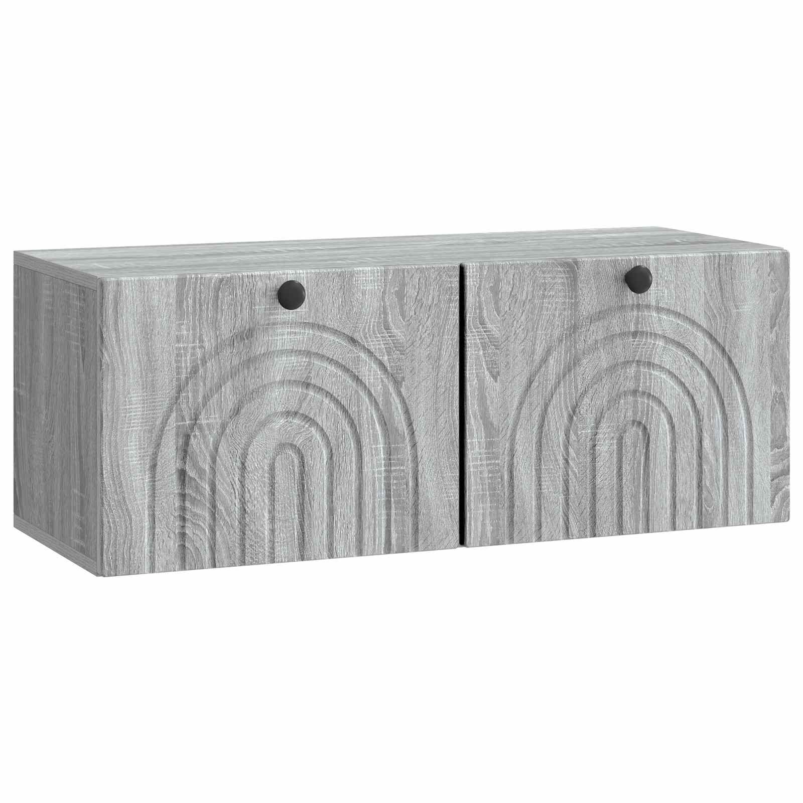 TV ormar za zid Siva sonoma 78,5 x 31 x 30 cm Konstruirano drvo