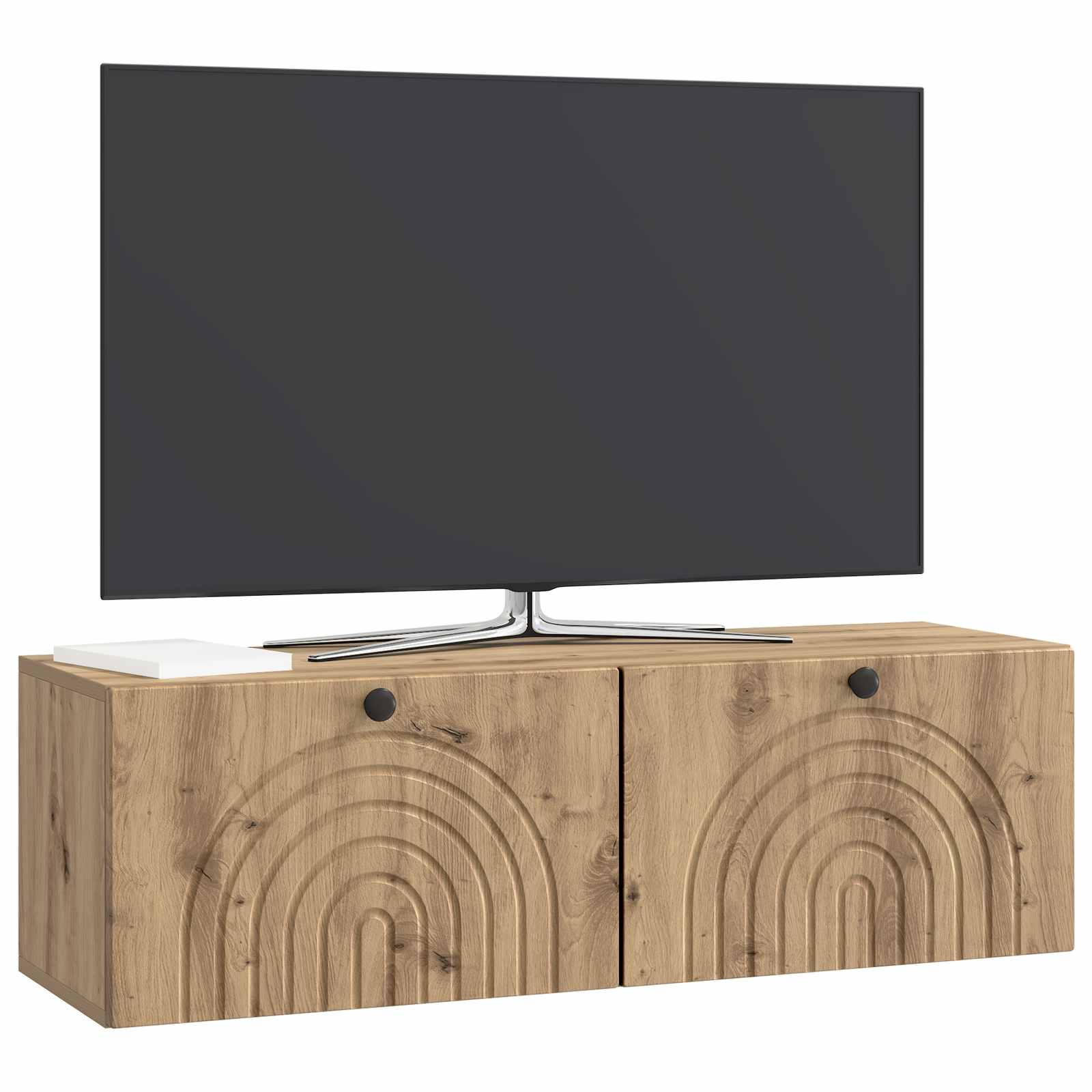 TV ormar za zid Hrast artisan 98 x 31 x 30 cm Konstruirano drvo