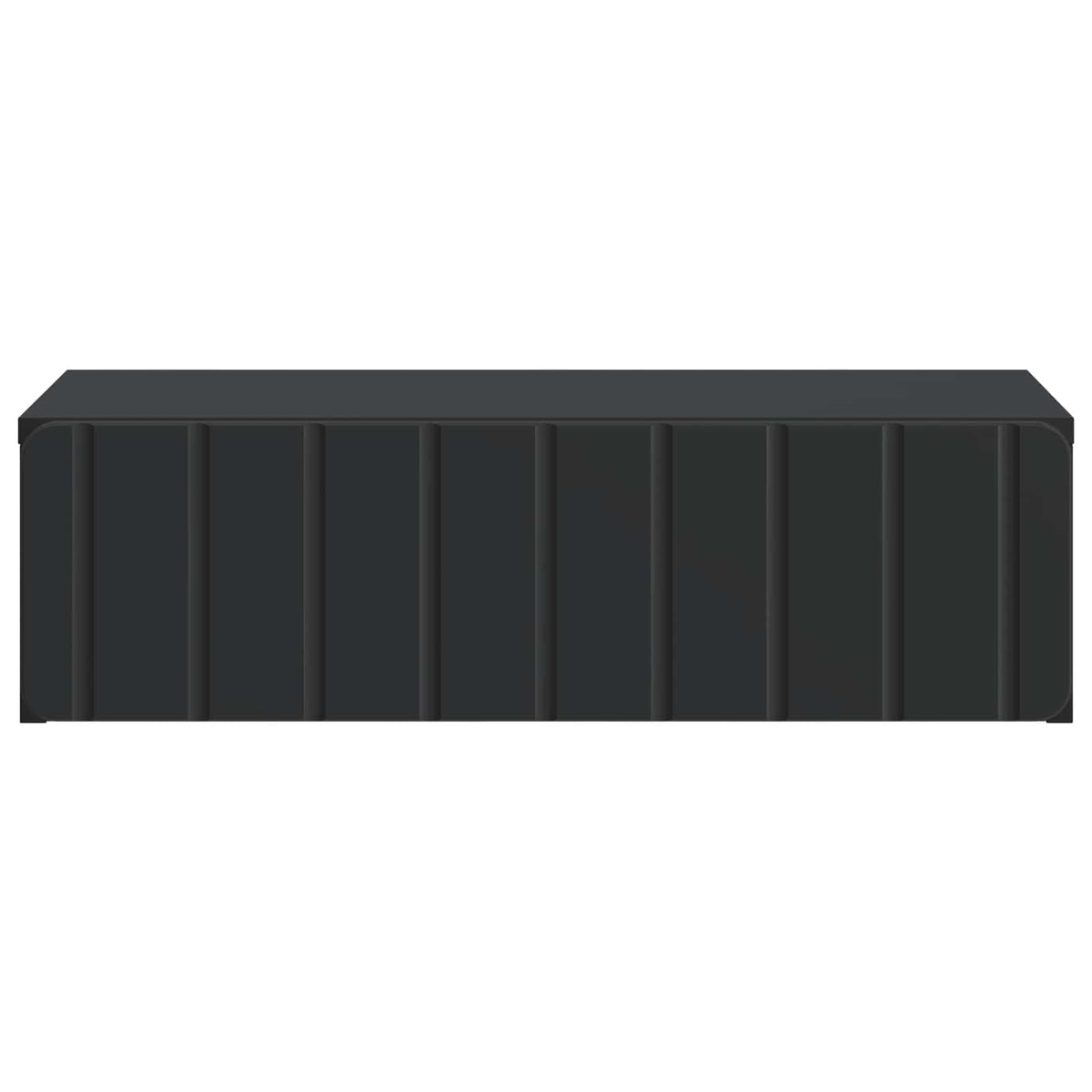 Stolna montirana na zid Crna 59 x 34,5 x 17 cm
