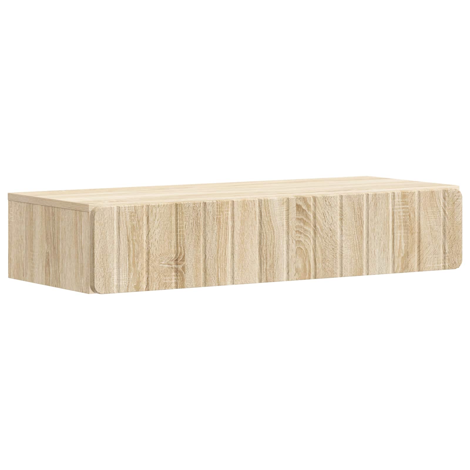 Stolna montirana na zid Hrast sonoma 87,5 x 34,5 x 17 cm