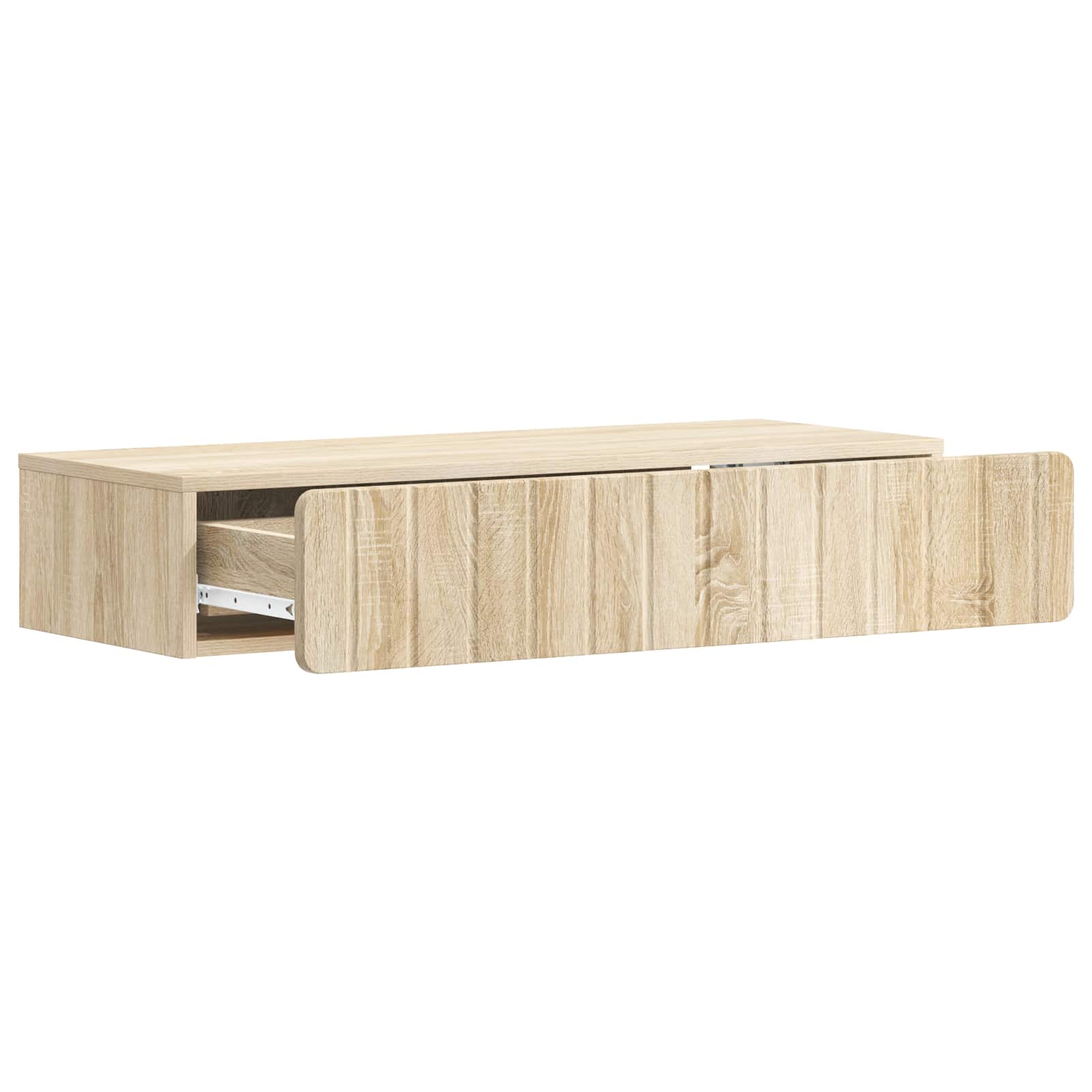 Stolna montirana na zid Hrast sonoma 87,5 x 34,5 x 17 cm