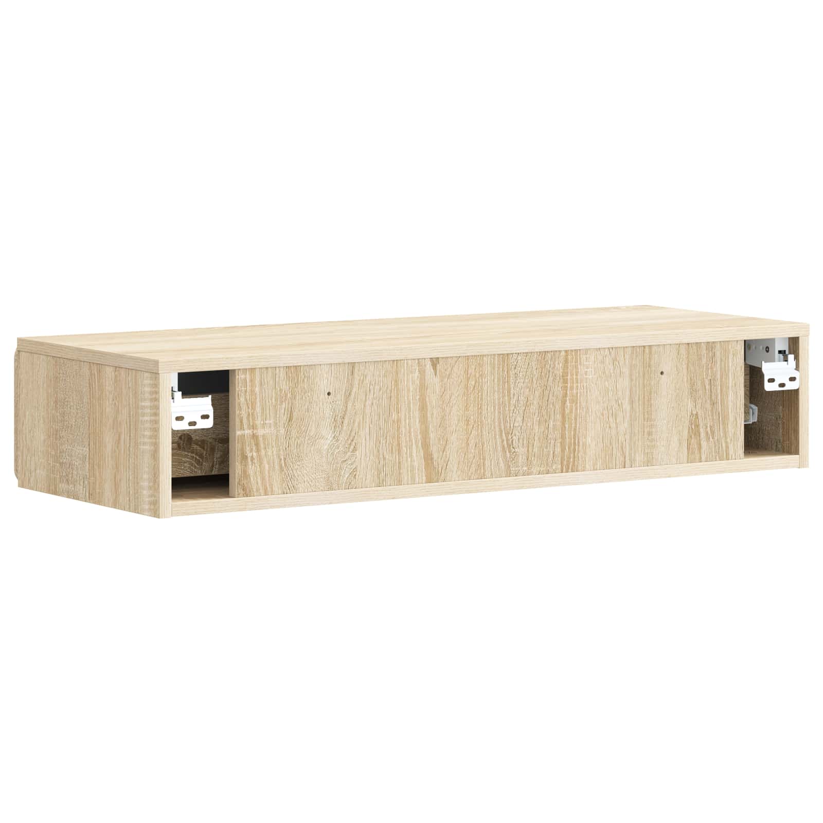 Stolna montirana na zid Hrast sonoma 87,5 x 34,5 x 17 cm