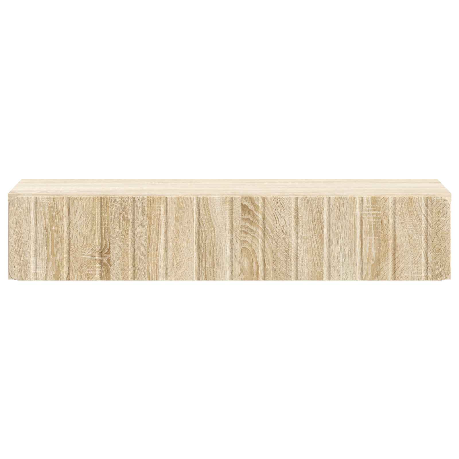 Stolna montirana na zid Hrast sonoma 87,5 x 34,5 x 17 cm