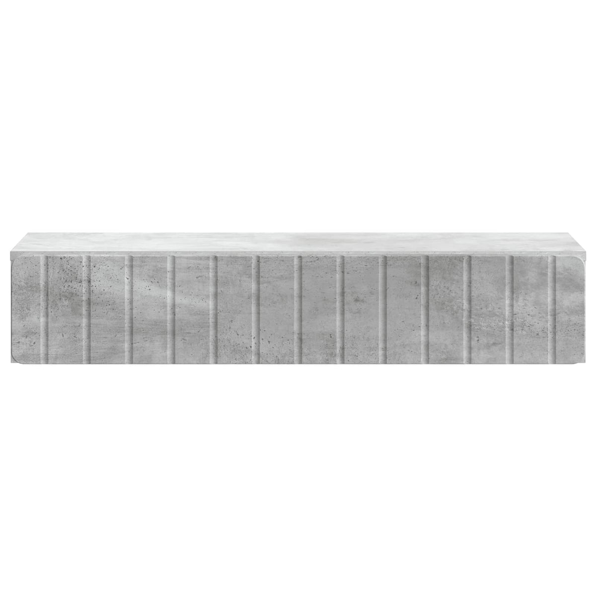 Stolna montirana na zid Betonska siva 87,5 x 34,5 x 17 cm