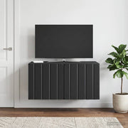 TV ormar za zid 59,5 x 41 x 30 cm Crna Konstruirano drvo