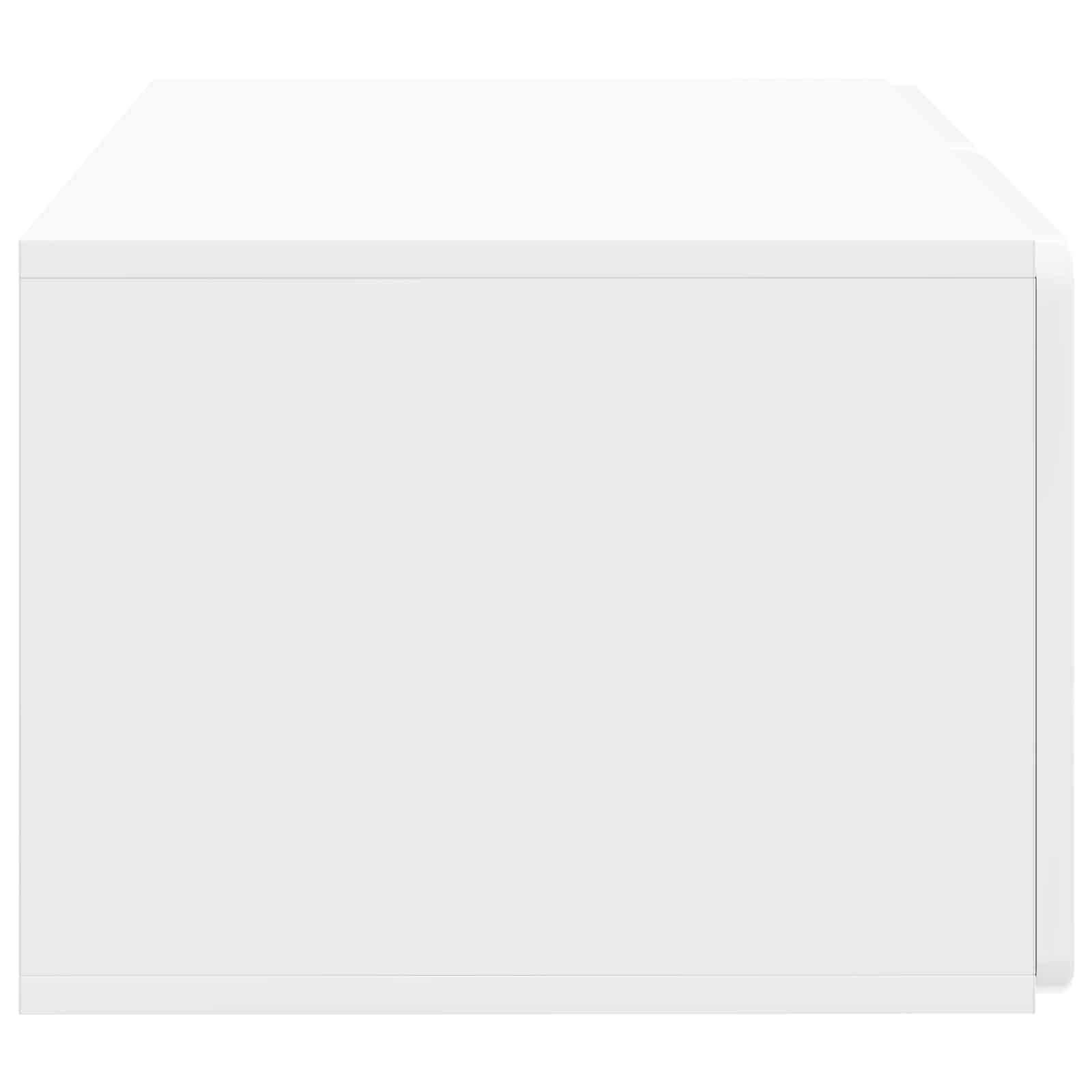 TV ormar za zid 59,5 x 41 x 30 cm Bijela visokog sjaja