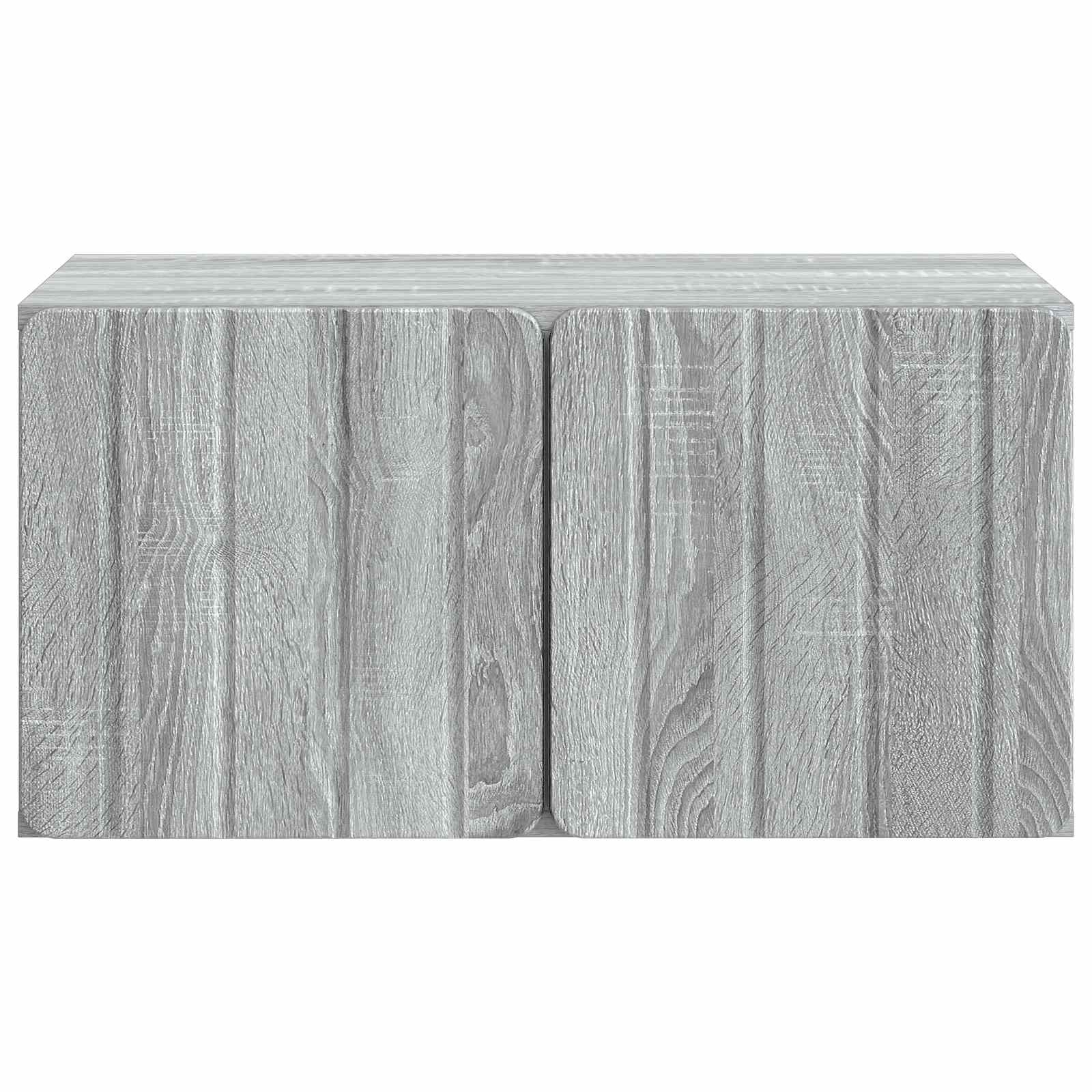 TV ormar za zid 59,5 x 41 x 30 cm Siva Sonoma Konstruirano drvo