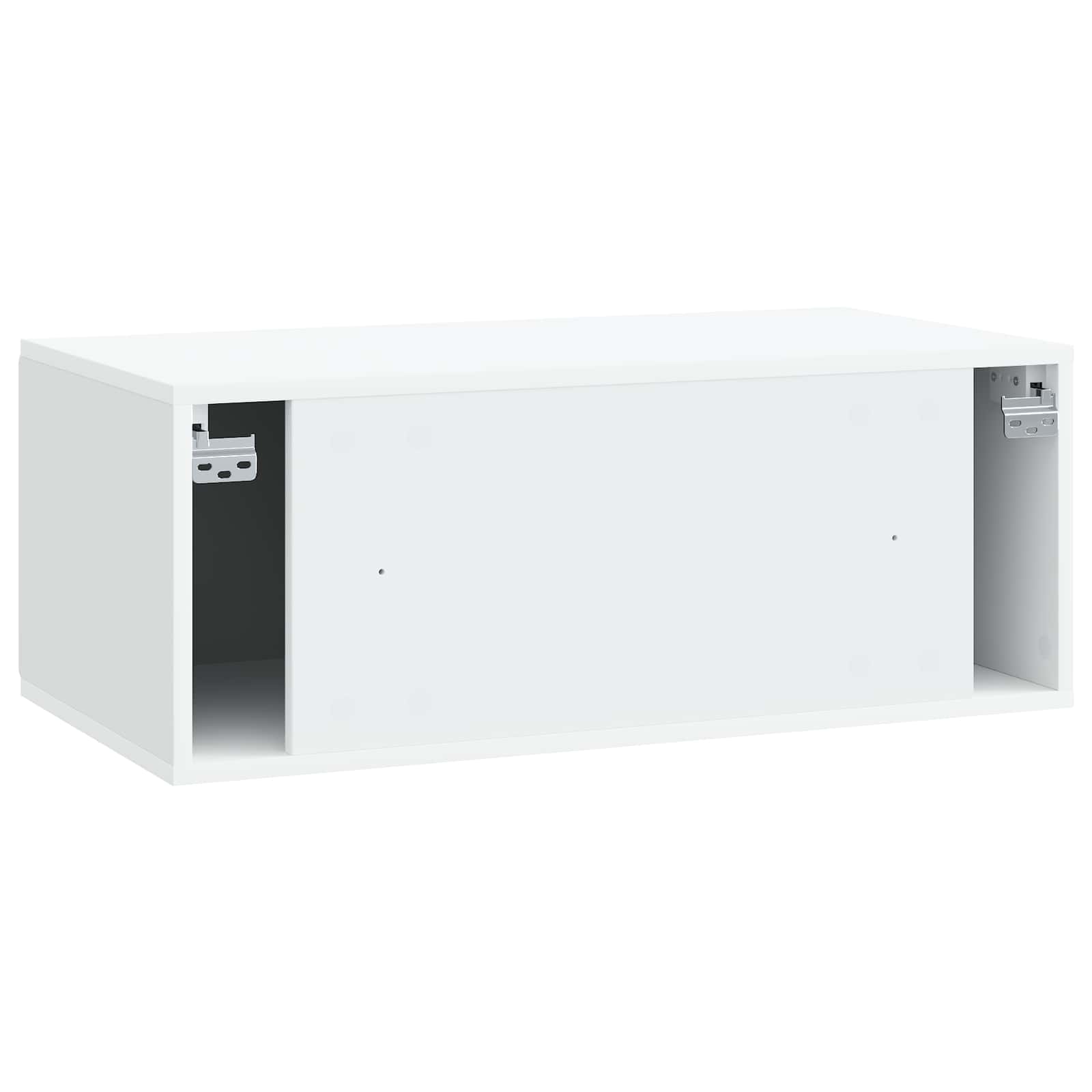 TV ormar za zid 78,5 x 41 x 30 cm Bijela Konstruirano drvo