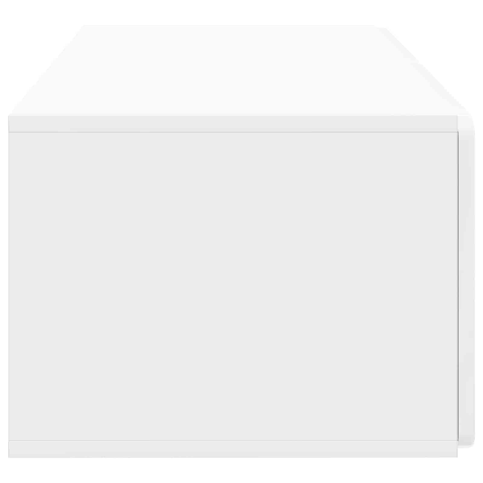 TV ormar za zid Zidne Bijela visokog sjaja 78,5 x 41 x 30 cm