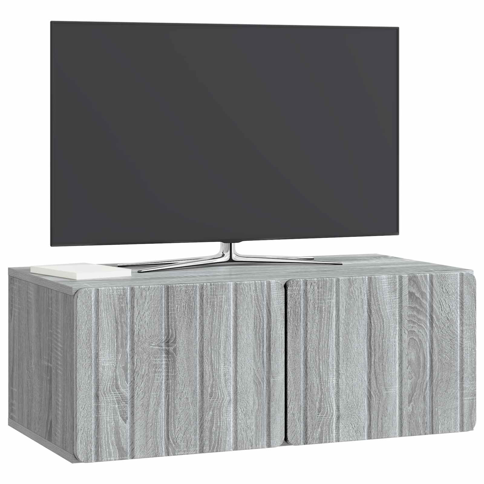TV ormar za zid 78,5 x 41 x 30 cm Siva Sonoma Konstruirano drvo