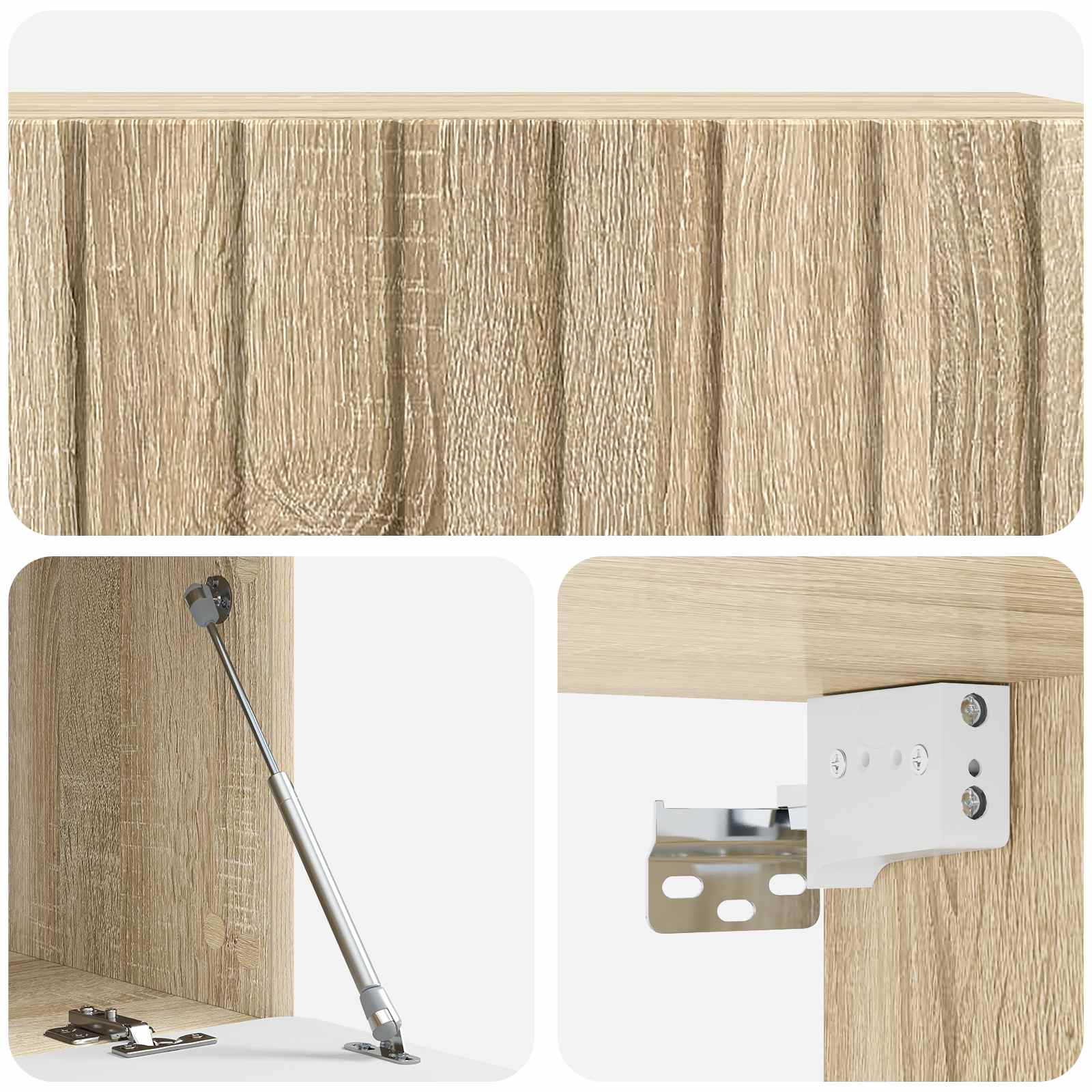 TV ormar za zid 98 x 41 x 30 cm Hrast sonoma Konstruirano drvo