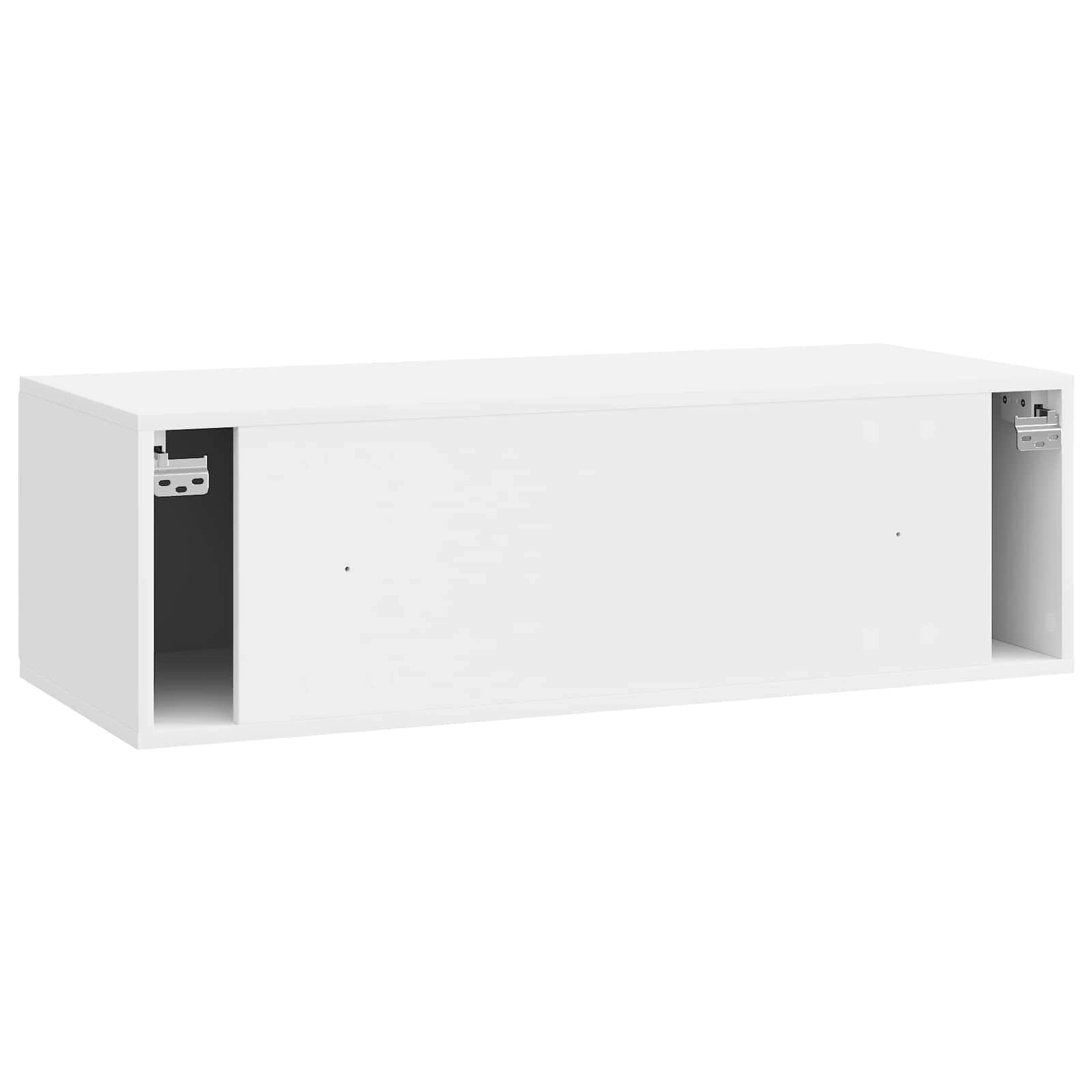 TV ormar za zid 98 x 41 x 30 cm Bijela visokog sjaja