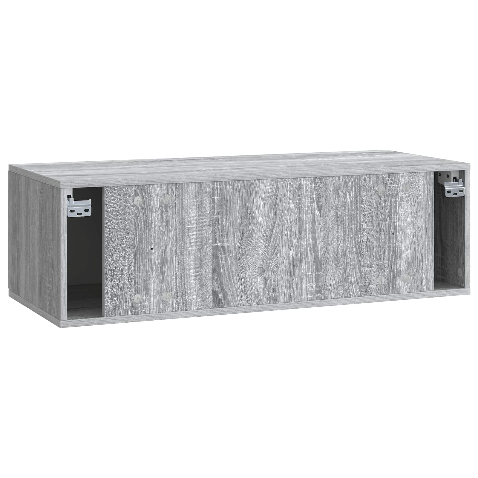 TV ormar za zid Siva sonoma 98 x 41 x 30 cm Konstruirano drvo