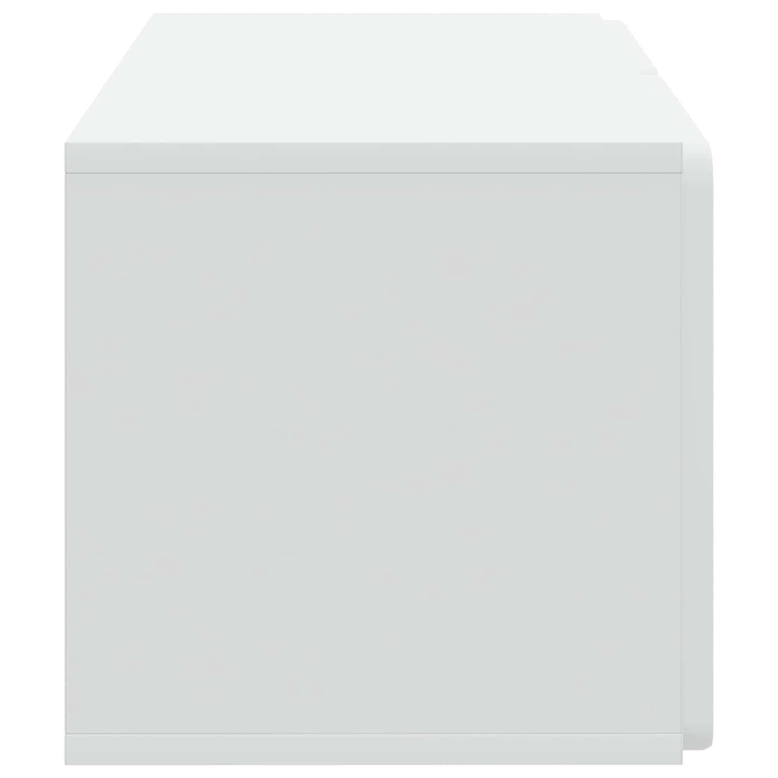 TV ormar za zid 59,5 x 31 x 30 cm Bijela Konstruirano drvo