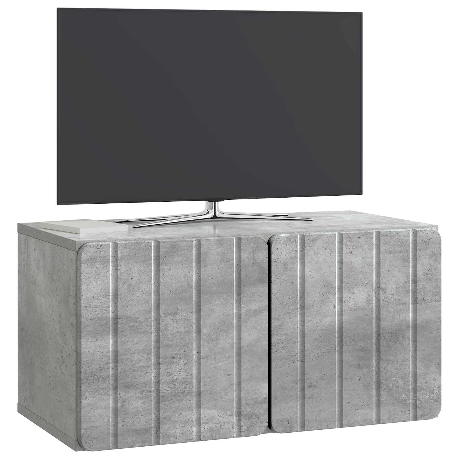 TV ormar za zid 59,5 x 31 x 30 cm Betonska siva