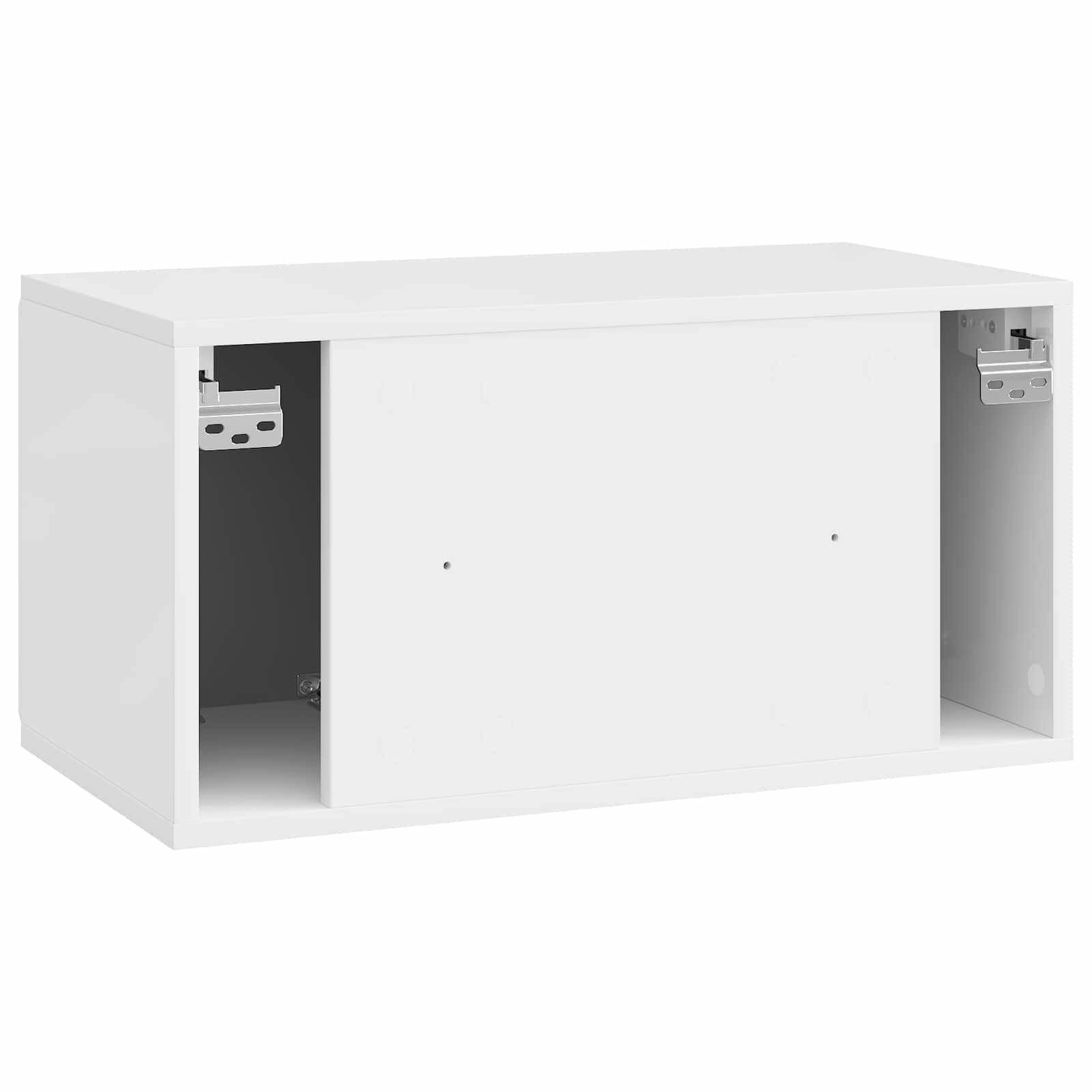 TV ormar za zid 59,5 x 31 x 30 cm Bijela visokog sjaja