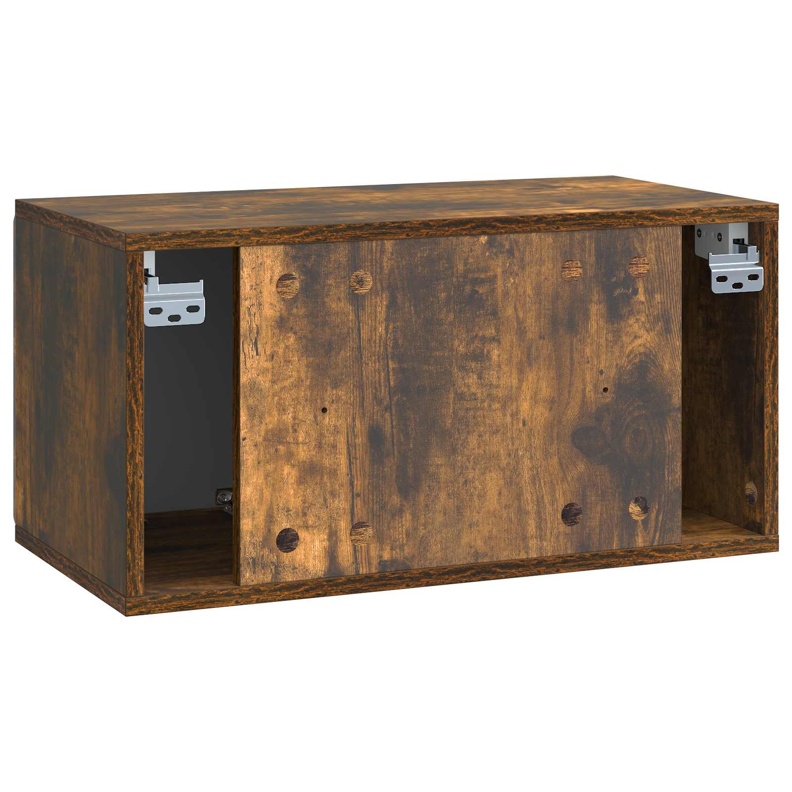 TV ormar za zid 59,5 x 31 x 30 cm Dimljeni hrast