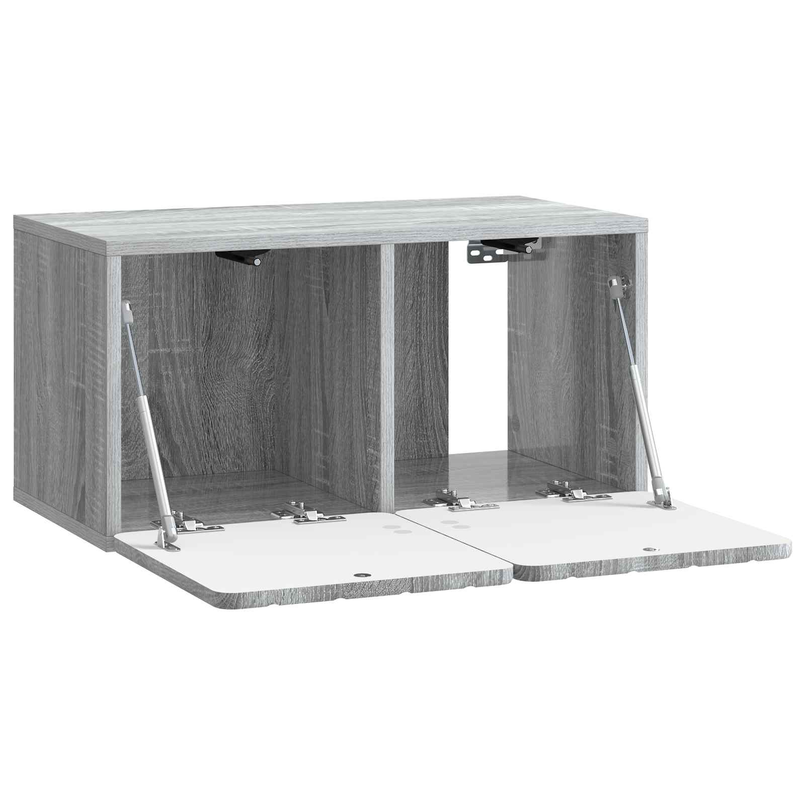 TV ormar za zid 59,5 x 31 x 30 cm Siva Sonoma Konstruirano drvo
