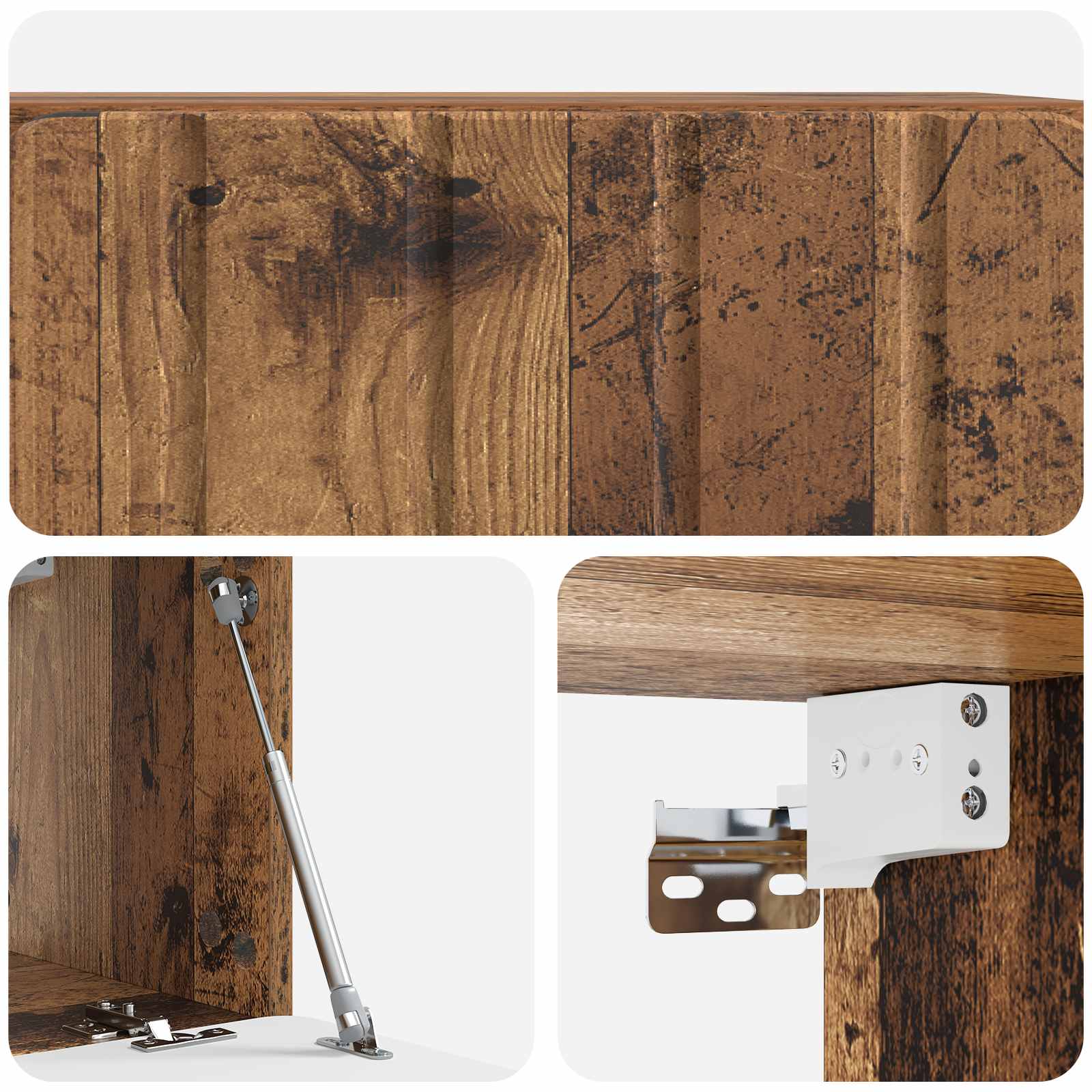 TV ormar za zid Staro drvo 59,5 x 31 x 30 cm Konstruirano drvo