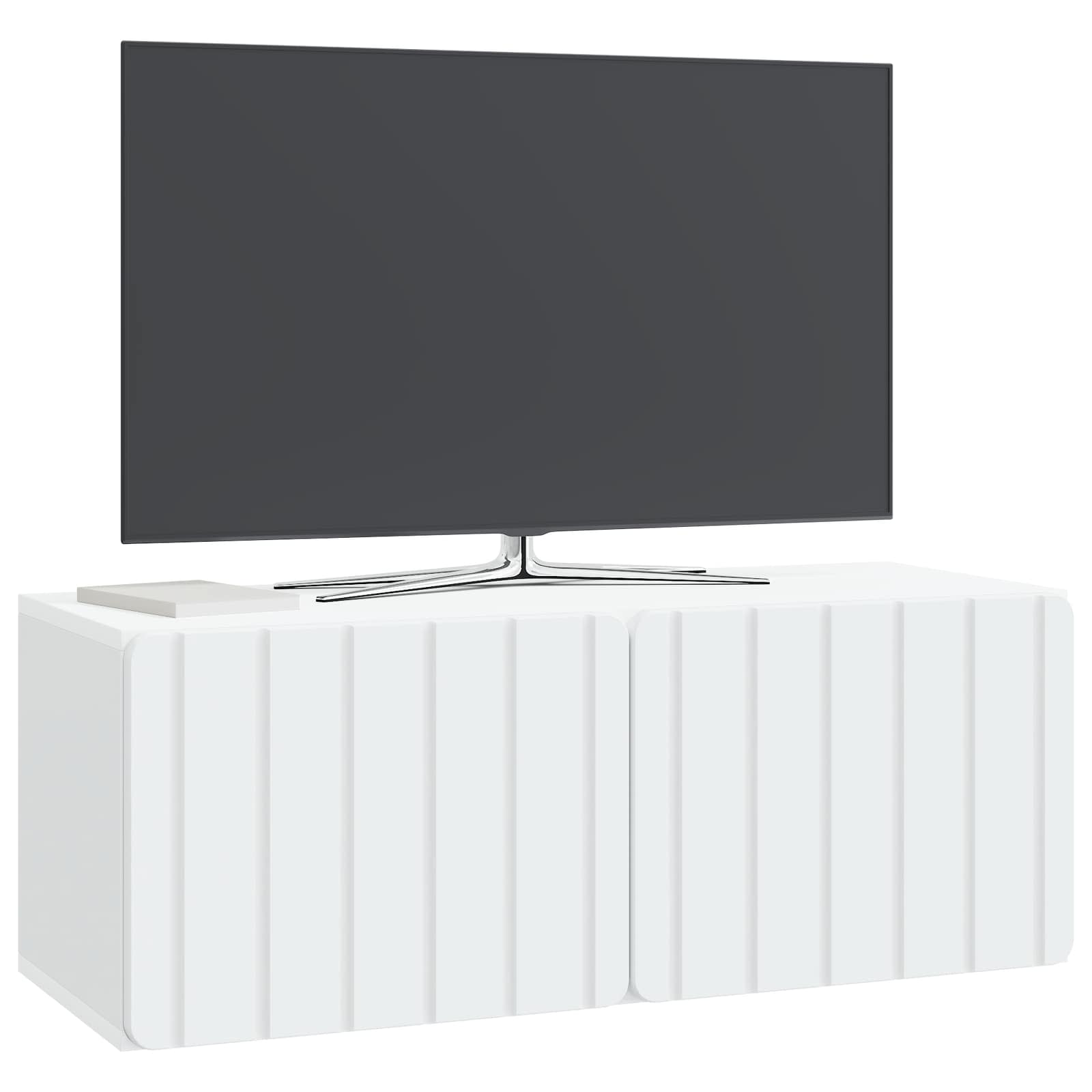 TV ormar za zid 78,5 x 31 x 30 cm Bijela Konstruirano drvo
